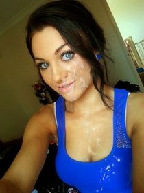 Amy Markham bursting out